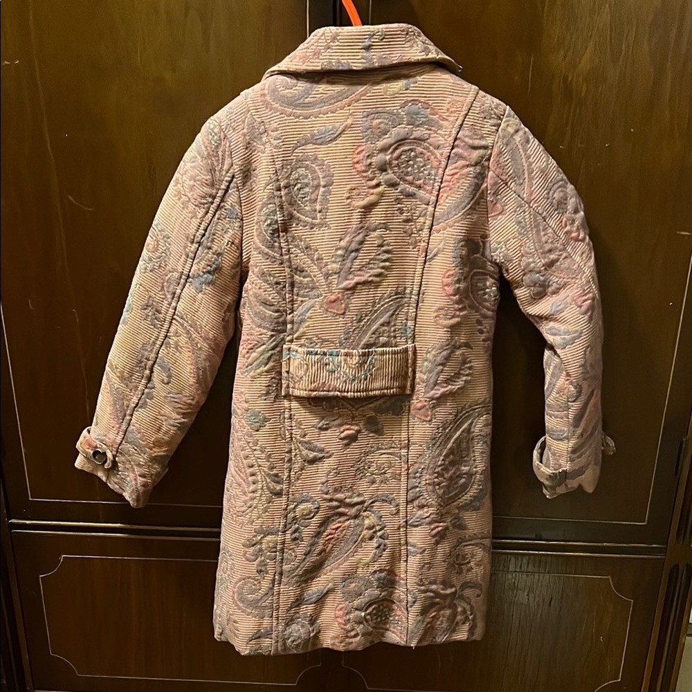 Guess Jeans Pink Paisley Coat - Picture 2 of 3